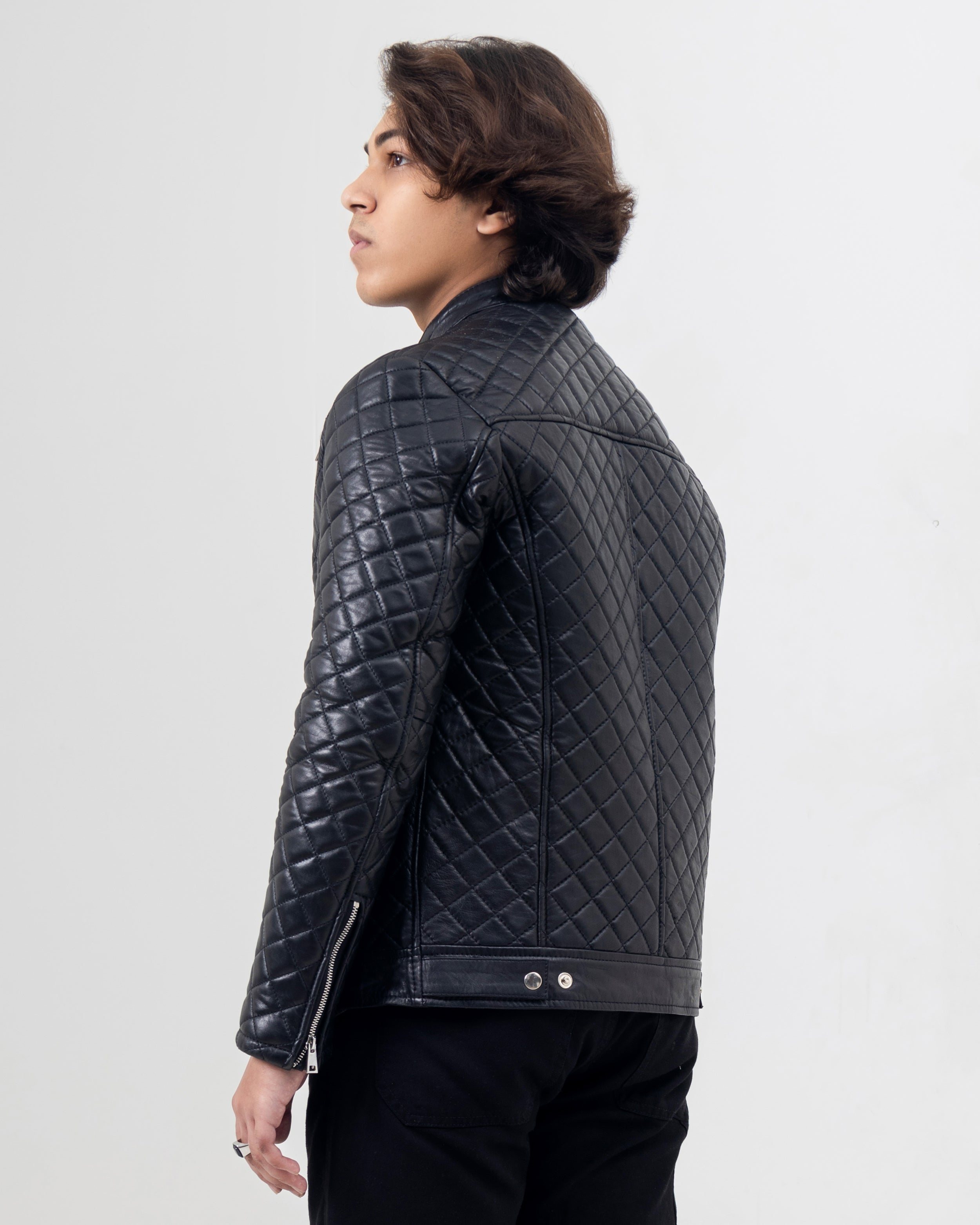 Quilted Street Glide Jacket - Black