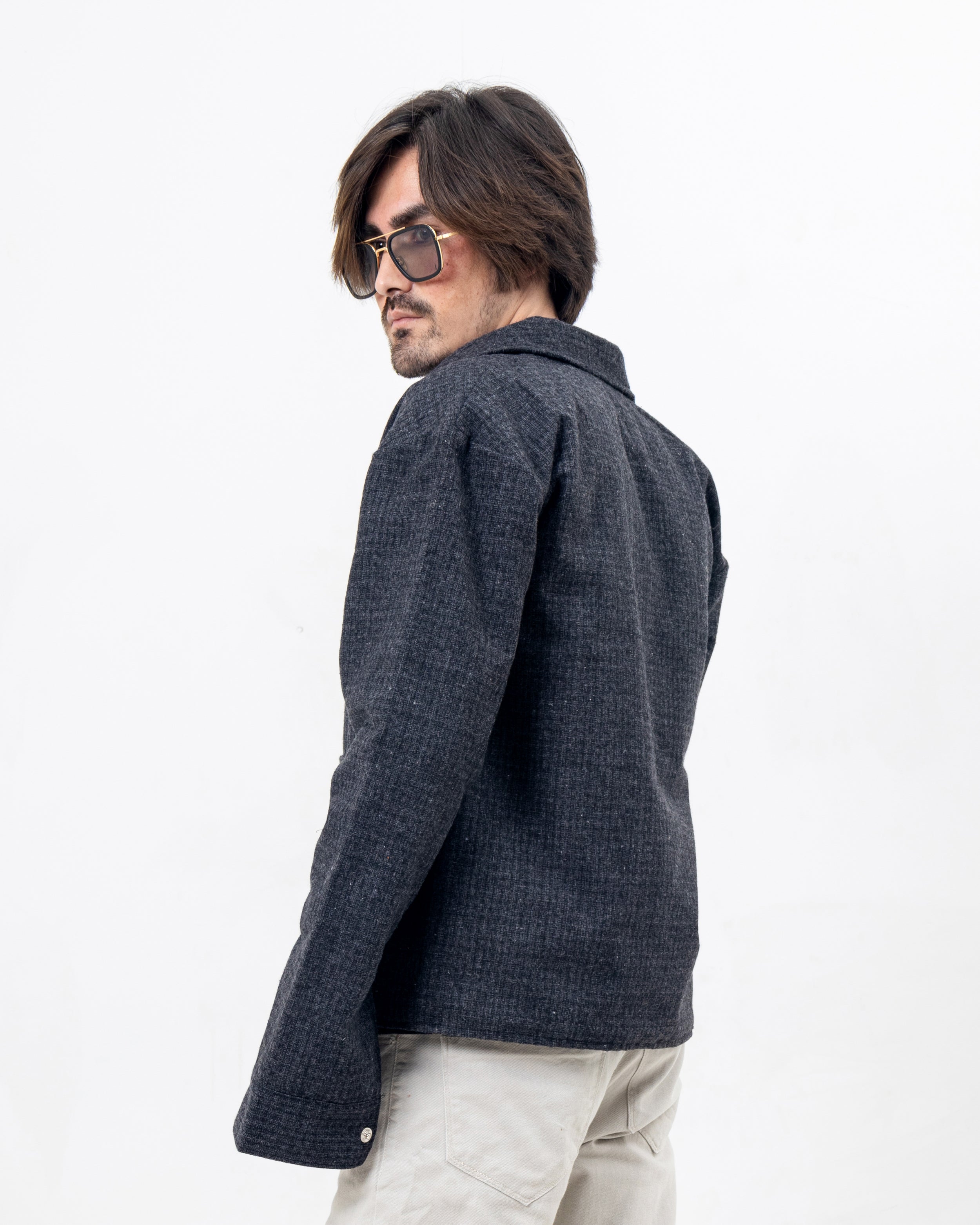 Heritage Wool Jacket - Charcoal Grey